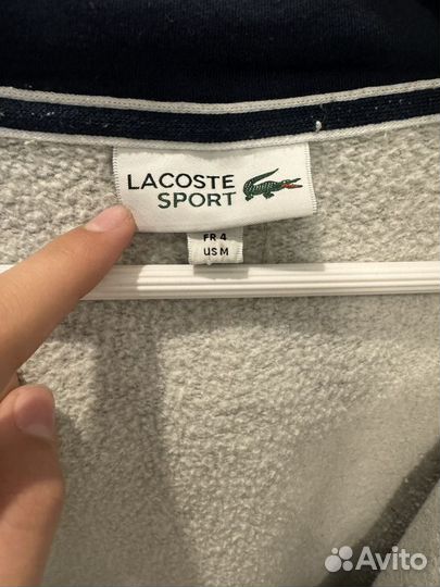 Зип худи lacoste