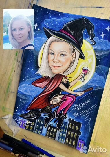 Шаржи на заказ по фото