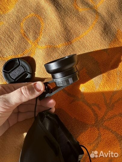 Макро линза на телефон