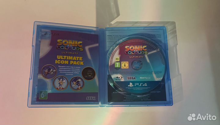 Sonic colours ultimate на ps4