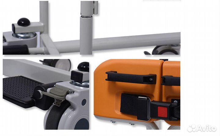 Новое санитарное кресло для пожилых людей и инвали