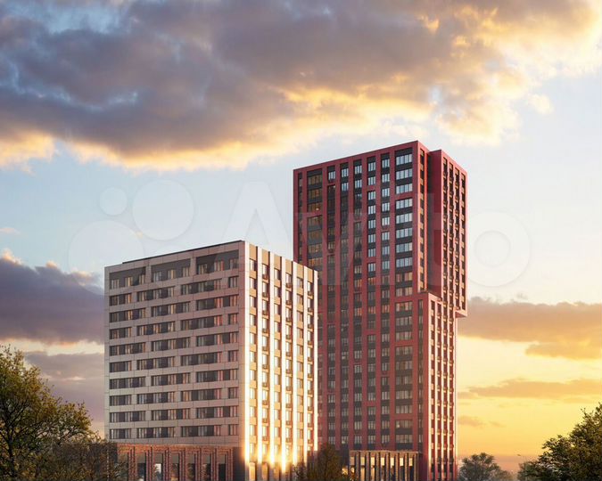 2-к. квартира, 41 м², 37/68 эт.