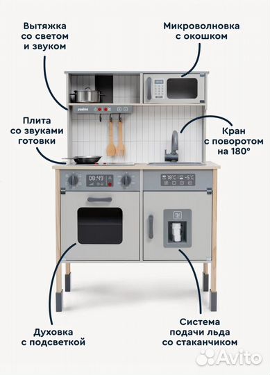 Новая детская деревянная кухня