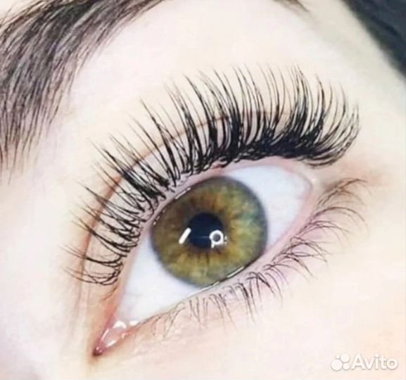 Наращивание ресниц модель