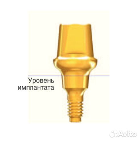 Монолитный абатмент AnyRidge 4.0 десна 3 мм