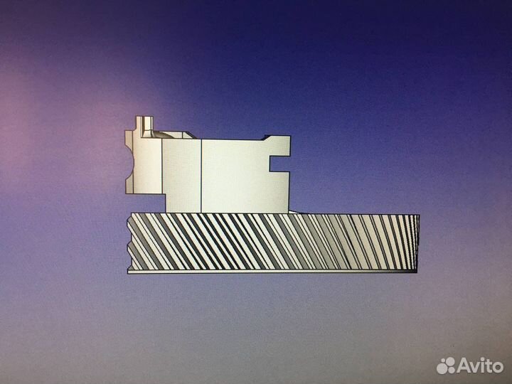 3д модель шестерни актуатора сцепления