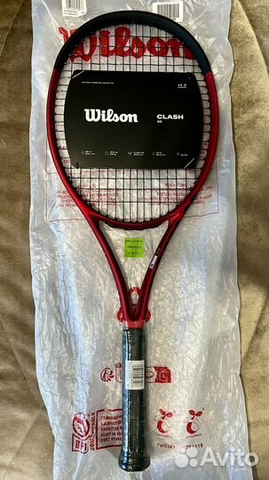 Теннисная ракетка Wilson Clash 98 V2.0 Вес: 310