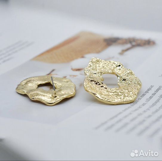 Итальянские серьги