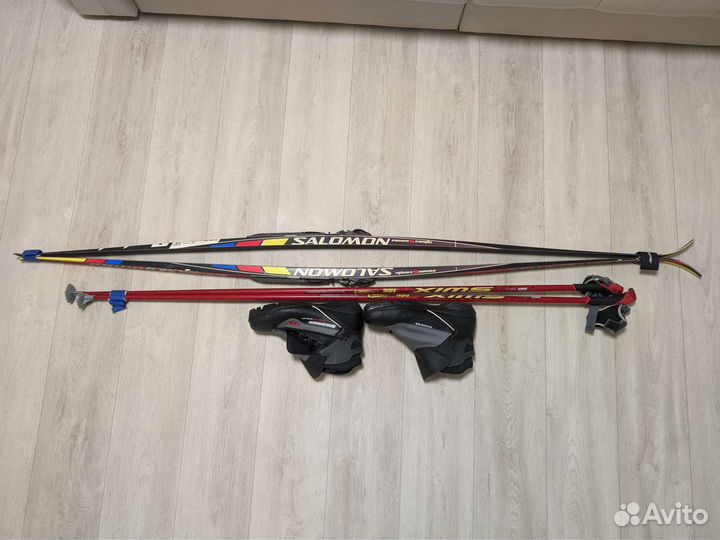 Беговые лыжи Salomon equipe 6 combi