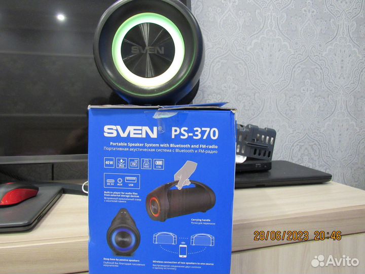 Портативная колонка bluetooth