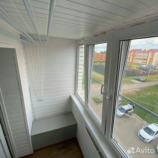 Остекление лоджий под ключ(арт. z 39301001)