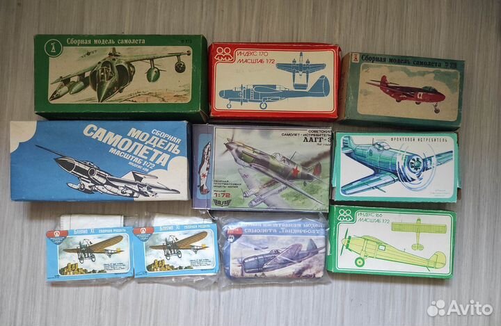 Сборные модели самолетов 1:72