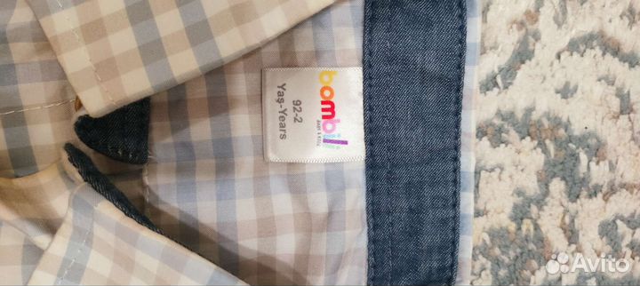 Рубашка для мальчика 92