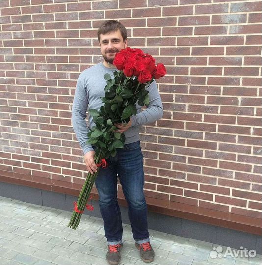 Высокие розы Букеты с доставкой