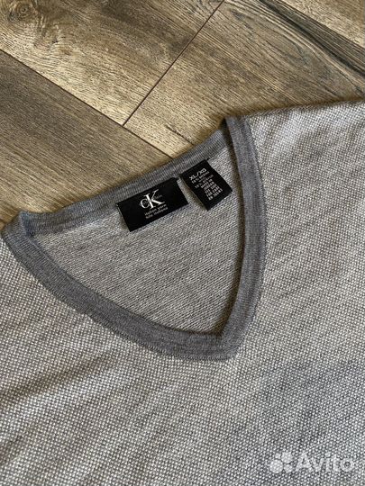 Calvin Klein свитер Merino wool оригинал