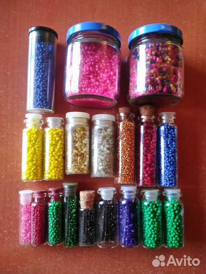 Бисер, пуговицы для рукоделия