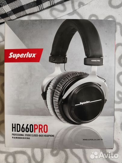 Superlux hd 660 pro 150 ом