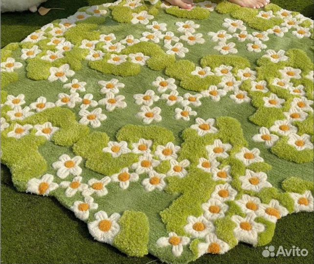 Тафтинговый ковер ручной работы