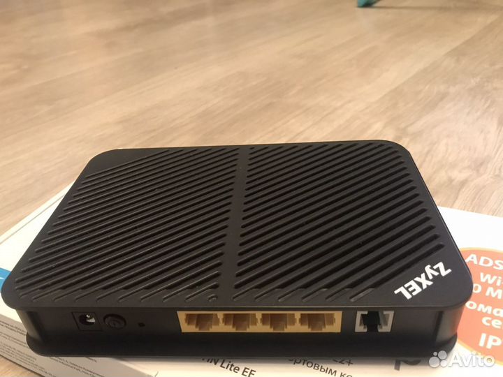 Adsl WiFi роутер zyxel P660HN Lite EE