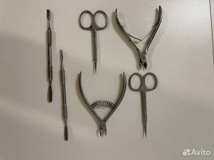 Набор инструментов для маникюра ножницы щипцы