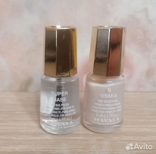 Лаки для ногтей Mavala, новые