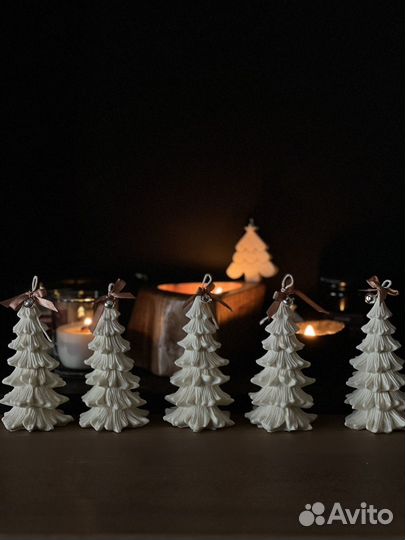 Свеча фигурная новогодняя