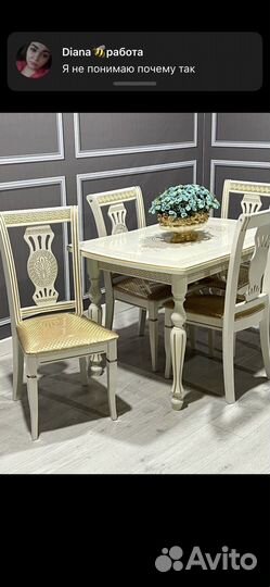 Столы и стулья новые