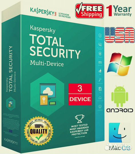Ключ Kaspersky Total Security
