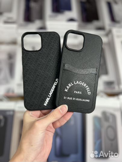 Чехол Karl&Lagerfeld на iPhone 15 Pro/15 Pro Max