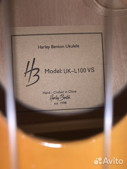 Укулеле Harley Benton UK-100VS