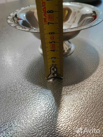 Креманки нерж, сковородочка для блинов, скалка