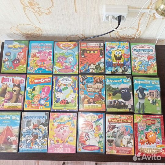 Мультики,музыка, DVD новые