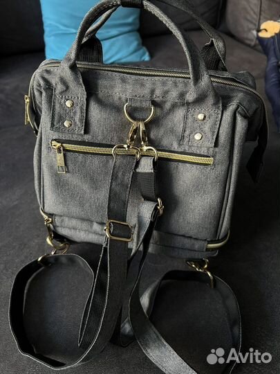 Сумка рюкзак для мамы на коляску термосумка