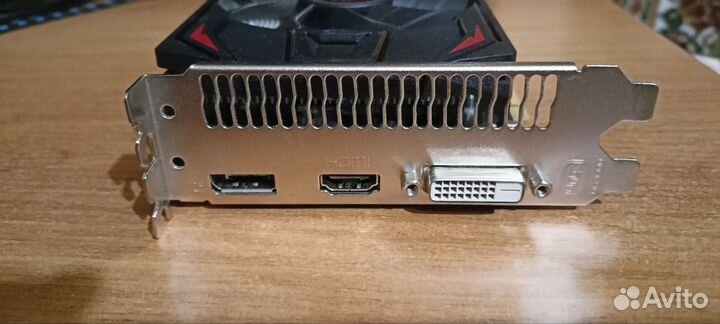 Видеокарта rx 550 4gb