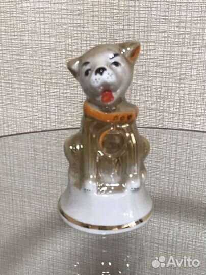 Статуэтка фарфоровая собаки офз