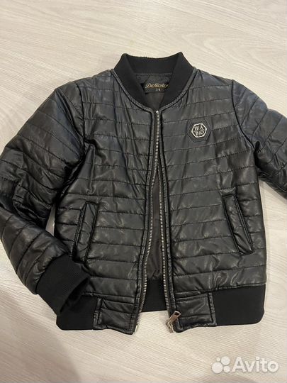 Куртка на мальчика, экокожа