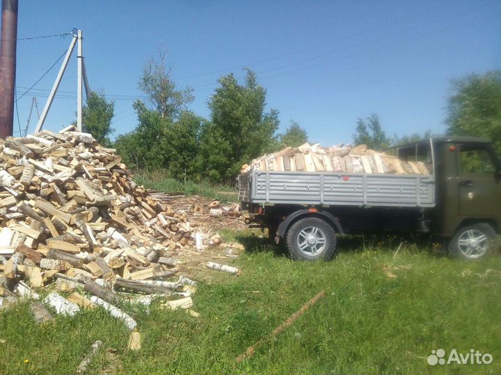 Дрова колотые с доставкой берёза осина