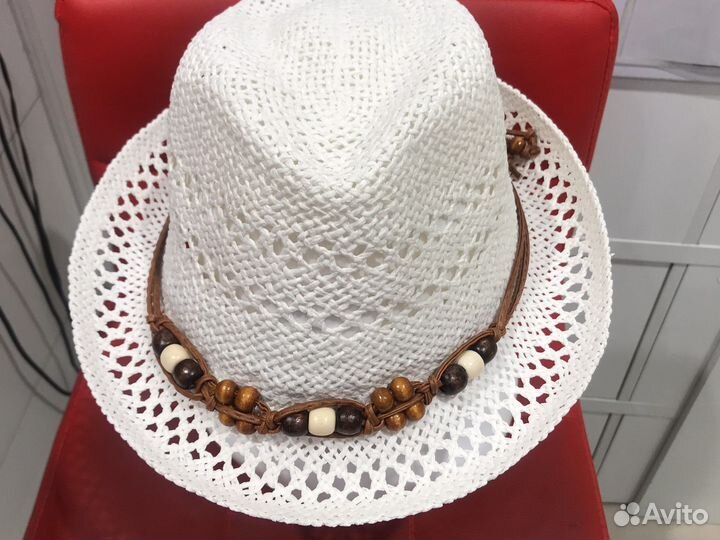 Шляпа соломенная