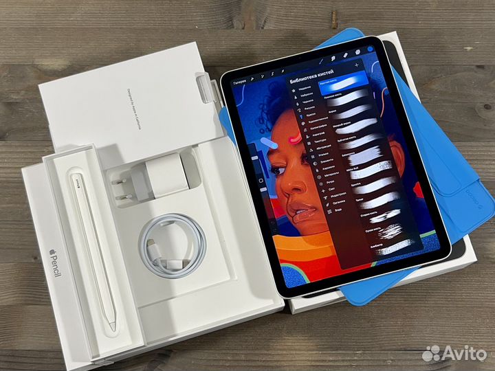 iPad Air 4 256Gb + Pencil 2 + Procreate Идеал
