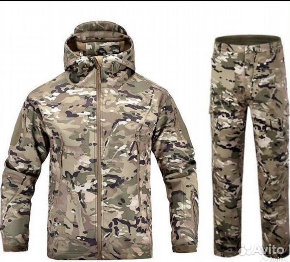 Тактический костюм softshell Мультикам