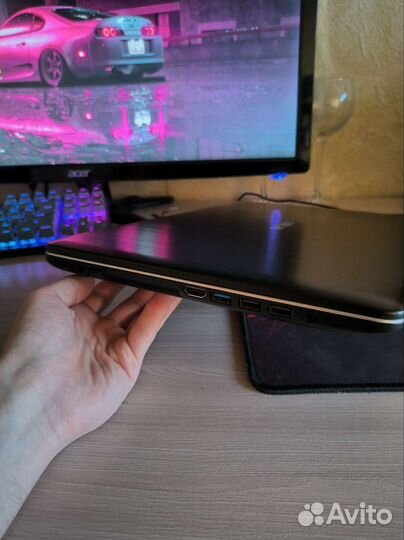 Игровой ноутбук Asus Vivobook D540MB 2,7Ghz/8gb