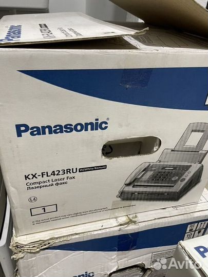 Новый Факс panasonic kx-fl423ru
