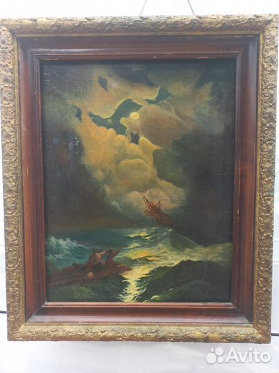 Копия картины Айвазовского1930-40г