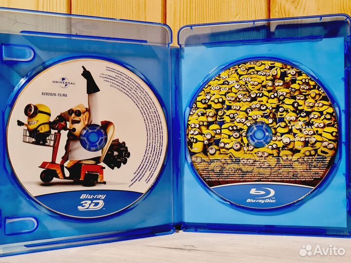 Гадкий Я Blu-ray 3D + Blu-ray лицензия