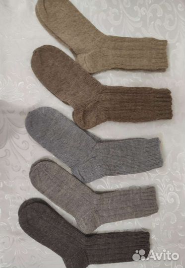 Шерстяные носки