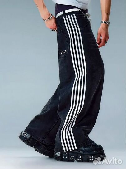Balenciaga Adidas джинсы