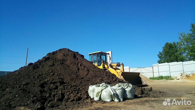 Чернозем, земля, грунт с доставкой