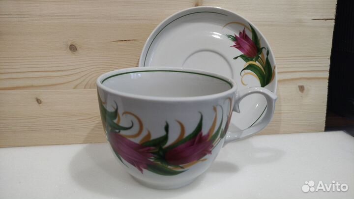 Винтажные чашки бокалы гиганты