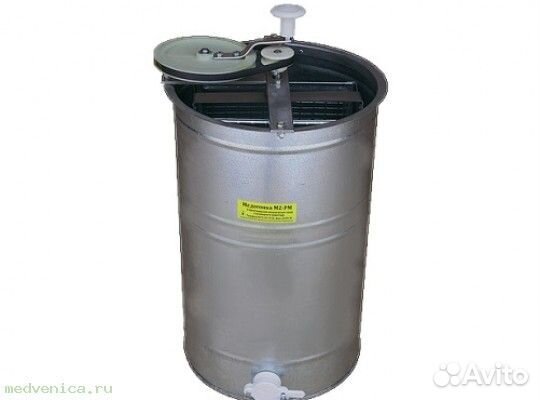 Медогонка 2-х рам. оцинк. не оборот 