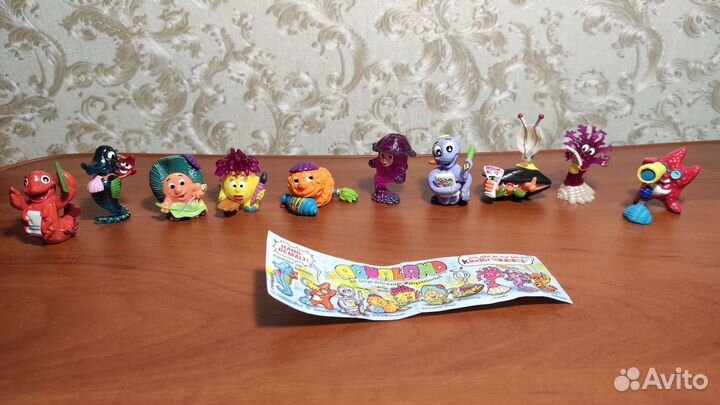 Киндер серии. Подводный мир, Африка